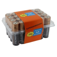 Duracell MN1500 AA/LR6 batteri | 24-pack 24MN1500 204503