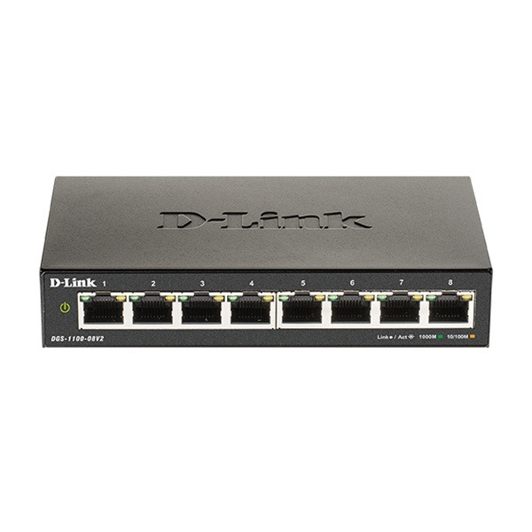 [DP] Nätverksswitch | D-Link DGS-1100-08V2/E SE400009 - 1
