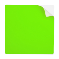 Återanvändbara Post-it lappar 10 x 10cm | 123ink | grön | 5st  302126