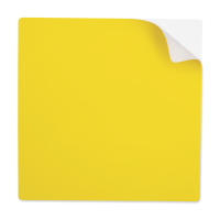 Återanvändbara Post-it lappar 10 x 10cm | 123ink | gul | 5st  302120