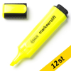 Överstrykningspenna 123ink | gul | 12st