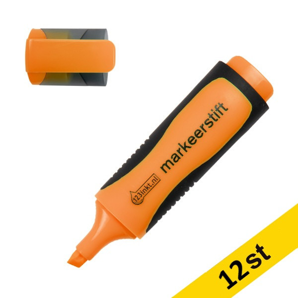 Överstrykningspenna 123ink | orange | 12st 300391 - 1