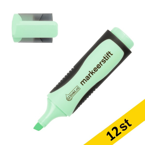 Överstrykningspenna 123ink | pastellgrön | 12st 300494 - 1