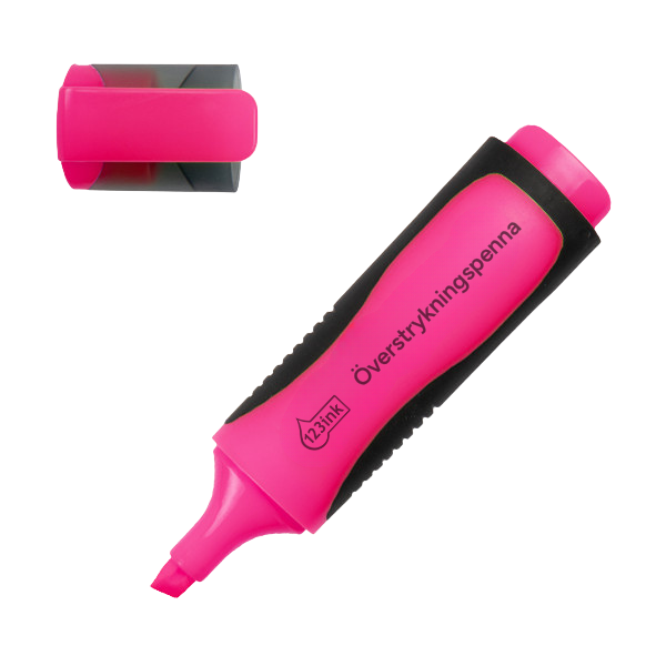 Överstrykningspenna 123ink | rosa 300020 - 1