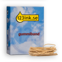 ⭐Gummiband 90 x 1,5mm | 123ink | 100g 143570123I 5009-100C 300504