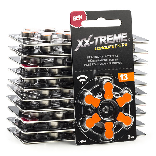 Hörapparatsbatterier 13 orange | XX-TREME Longlife Extra 120st A1200020 - 1