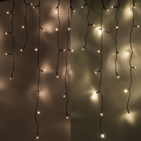 123ink Batteridriven istappsslinga | extra varmvit & varmvit | 4m | 180 lampor LDR07191