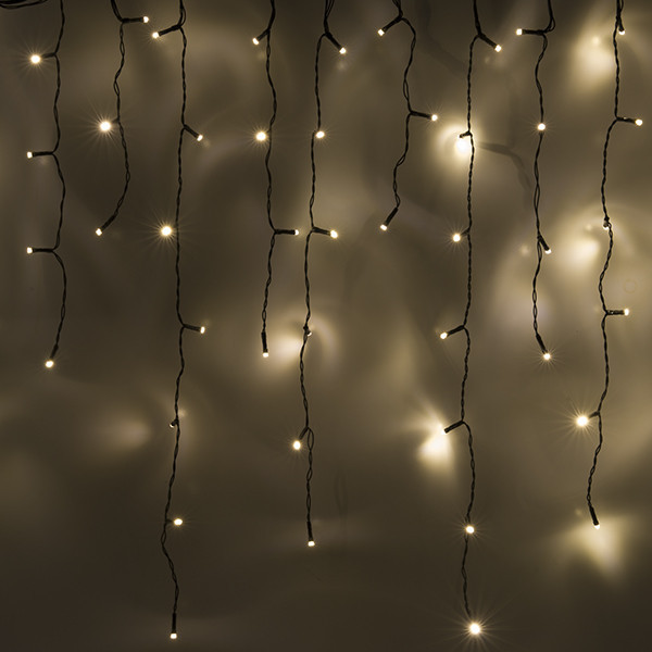 123ink Batteridriven istappsslinga | extra varmvit & varmvit | 4m | 180 lampor LDR07191 - 3