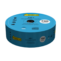 123ink CD-R | 52X | 700MB | Spindle | 25-pack 102565C CR7D5NB25/00C 301224