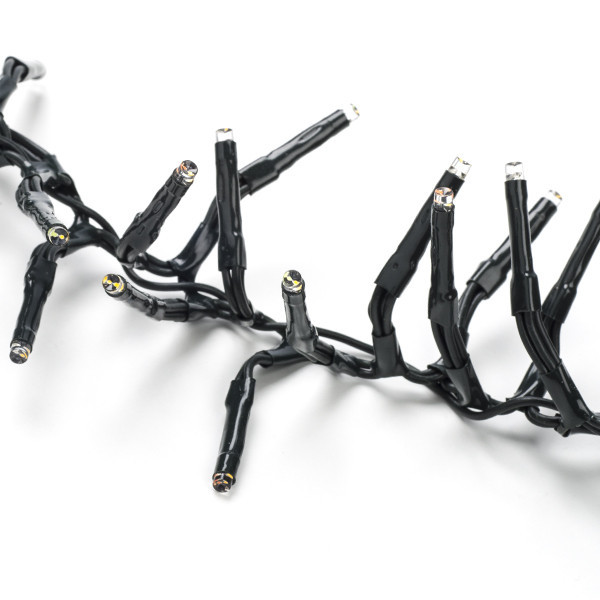 123ink Klusterslinga | multicolor & varmvit | 4.5m | 192 lampor  LDR07185 - 5