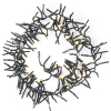 123ink Klusterslinga | multicolor & varmvit | 4.5m | 192 lampor  LDR07185 - 4