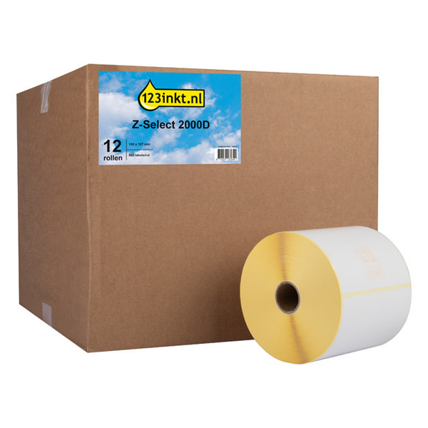 123ink LM330d 2000D | 102x127mm | lageretiketter | 12st 089412 - 1