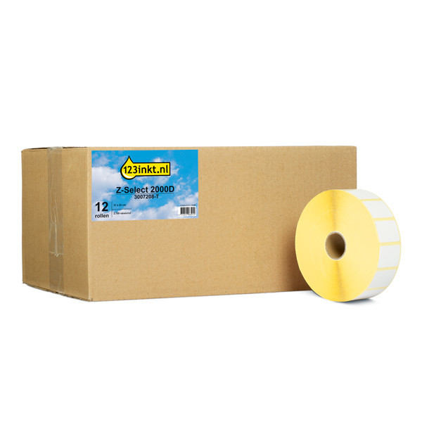 123ink LM330d 2000D | 31x22mm | universaletiketter | 12st 089416 - 1