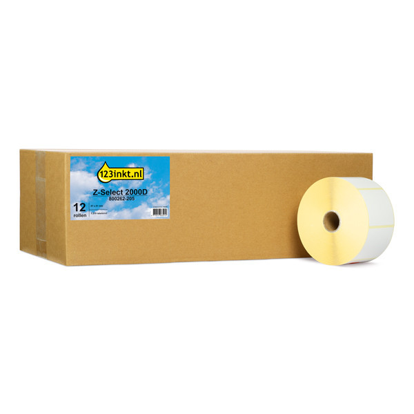 123ink LM330d 2000D | 57x51mm | lageretiketter | 12st 089426 - 1