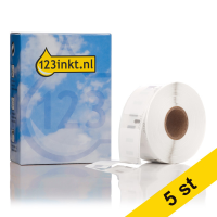 123ink LW650XL PRO S0929120 | fyrkantiga universaletiketter | 5st 650821