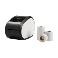 123ink LW650 etikettskrivare + 6 rullar adressetiketter 301788