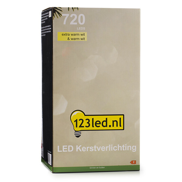 123ink Ljusslinga | extra varmvit & varmvit | 57m | 720 lampor LDR07007 - 8