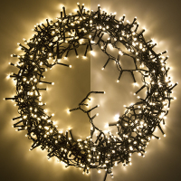 123ink Micro Klusterslinga | extra varmvit & varmvit | 14.2m | 560 lampor LDR07132