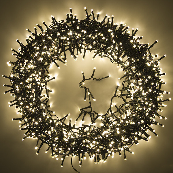 123ink Micro Klusterslinga | extra varmvit & varmvit | 23m | 1000 lampor LDR07134 - 3