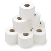 123ink Toalettpapper 3-lagers lämplig för Tork T4-dispenser | 8st rullar⭐ 110316 110316c 110317 110318c 110767c SDR02003