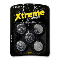 123ink Xtreme Power CR2032 Lithium knappcellsbatteri 5-pack 150-803432C ADR00046C BR2032C CR2032/01BC GPCR2032C ADR00046