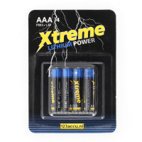 123ink Xtreme Power FR03 AAA batteri 4st ADR00067