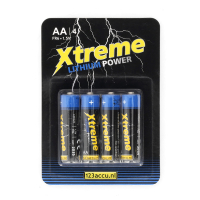 123ink Xtreme Power FR6 AA batteri | 4-pack ADR00063