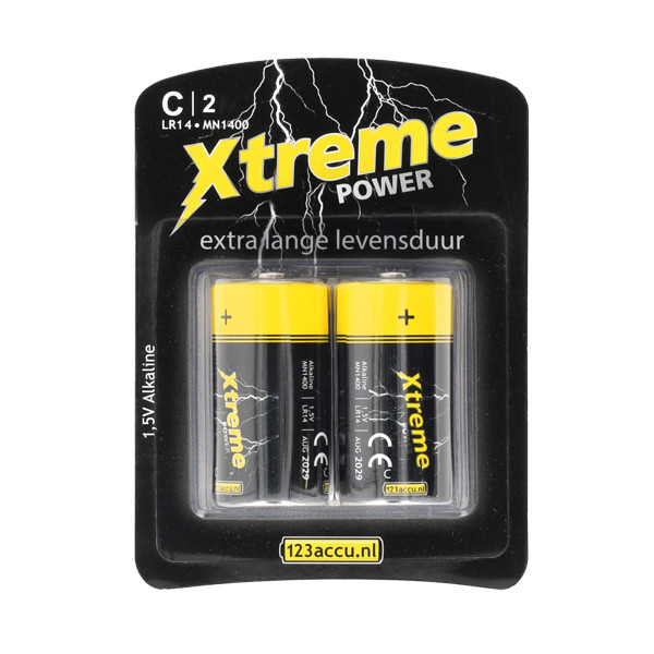 123ink Xtreme Power LR14 MN1400 C batteri | 2-pack⭐ ADR00043 - 1