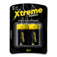 123ink Xtreme Power LR14 MN1400 C batteri 2-pack 110-802626C LR14P2B/10C MN1400C ADR00043