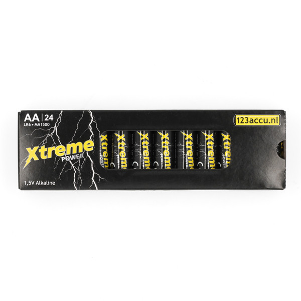 123ink Xtreme Power MN1500 AA/LR6-batterier 24st 502427 123ink Xtreme Power MN1500 AA/LR6-batterier 24st 502427 - 1