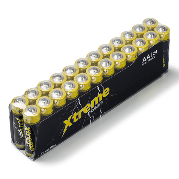 123ink Xtreme Power MN1500 AA/LR6 batteri | 24-pack  390517 - 1