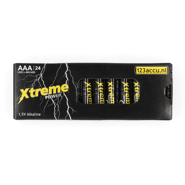 123ink Xtreme Power MN2400 AAA/LR3 batteri 24st ADR00009 - 1