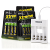 123ink Xtreme Power batteriladdare | 4st AAA/HR03 + 4st AA/HR6 batterier