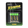123ink Xtreme Power uppladdningsbara AAA | HR03 Ni-Mh batteri 4st