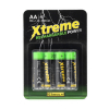 123ink Xtreme Power uppladdningsbara HR6 AA batteri | 4-pack