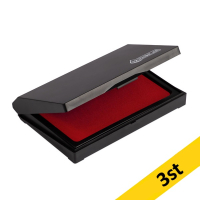 123ink stämpeldyna | röd | 3st