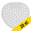 123ink urinoarmattor | citrondoft | vit | 20st SDR05205 - 1