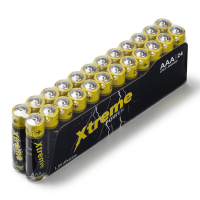 AAA-batterier i 24-pack