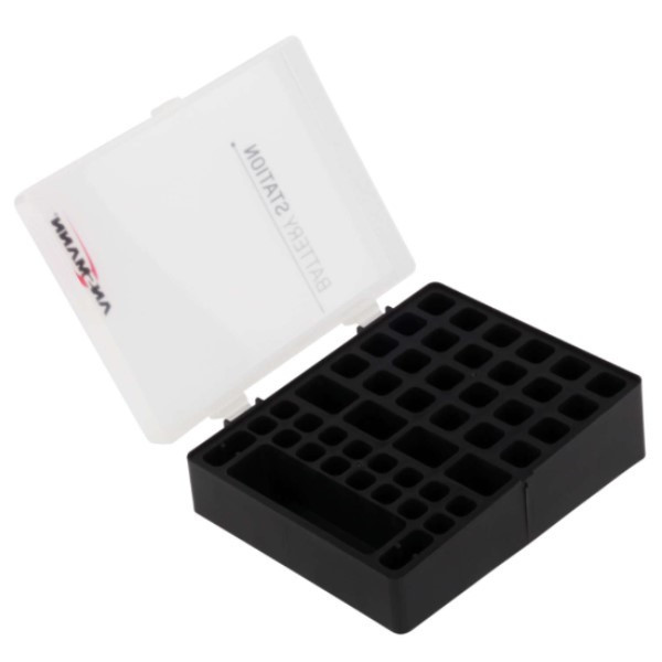 123inkt Ansmann batterilåda | 48 delar 6FR61 6HR61 6LR61 9V AA AAG00042 - 1