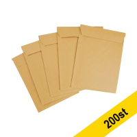 123inkt Bubbelpåse papper självhäftande | 120 x 175mm | 200st  390015