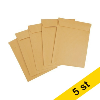 123inkt Bubbelpåse papper självhäftande | 240 x 350mm | 5st  390020