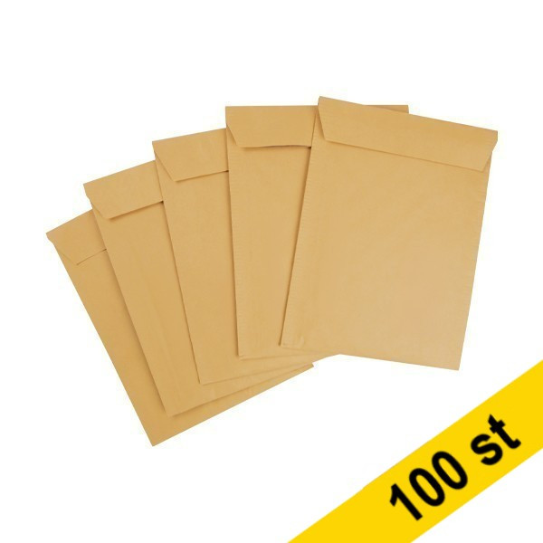 Bubbelpåse papper självhäftande 20x27,5cm | 100st 390019 - 1