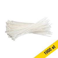 Buntband 200 x 3,6mm | vit 1.000st 302428