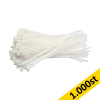 Buntband 200 x 4,8mm | vit 1.000st 302430 - 1