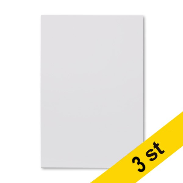 Magnetark | 20x30cm | avtorkningbar (utan fukt) | vit | 3st 302148 - 1