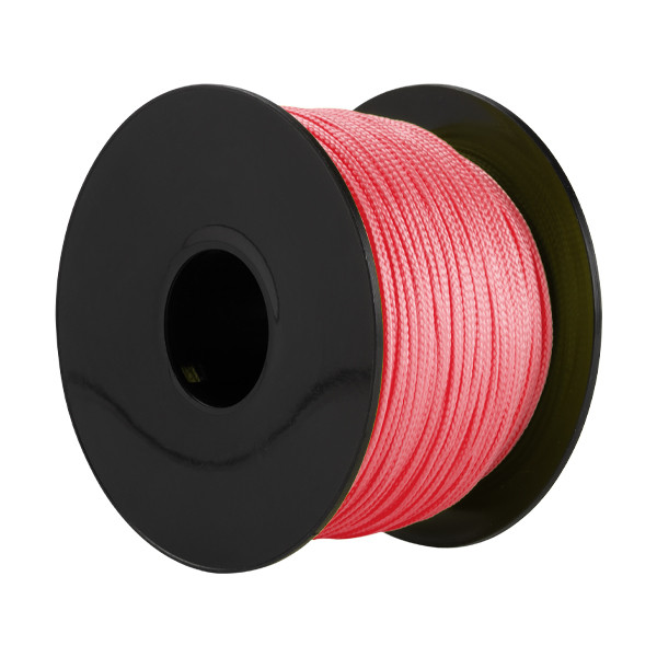 Murarsnöre 2mm x 100m fluorescerande rosa 303051 - 1