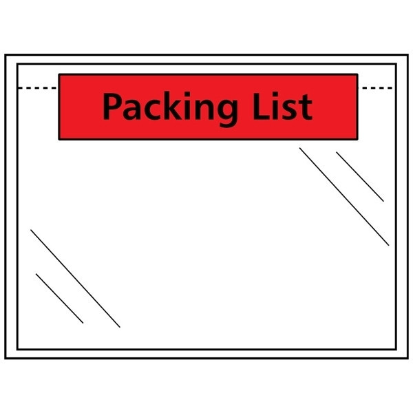 Packsedelskuvert A6 "Packing List" | 100st⭐ 300782 - 3