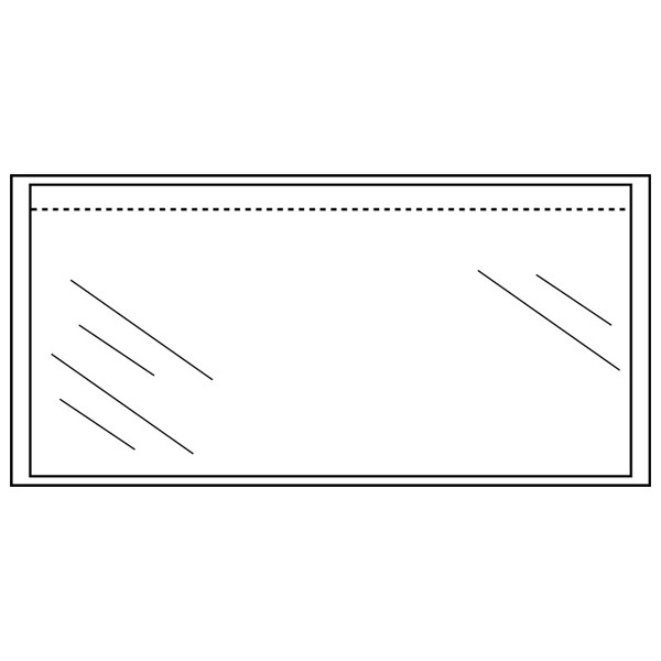 123inkt Packsedelskuvert DL omärkta | 100st RD-310300-100C 300776 - 1