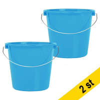 123inkt Plasthink 5L | blå | 2st  SDR05104