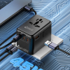 123inkt Reseadapter 45W med 1 USB A + 3 USB-C  390044 - 7